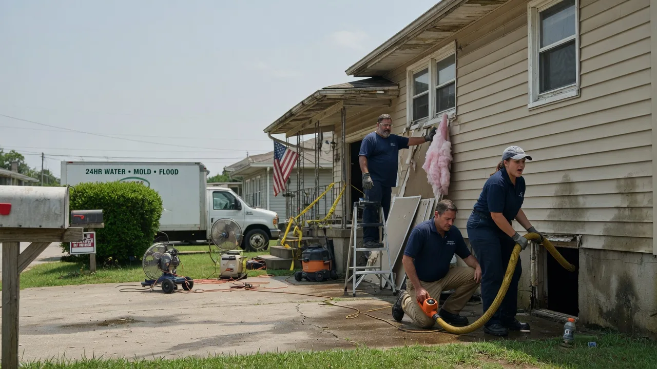 Water Damage Repair in Macksville, KS near me